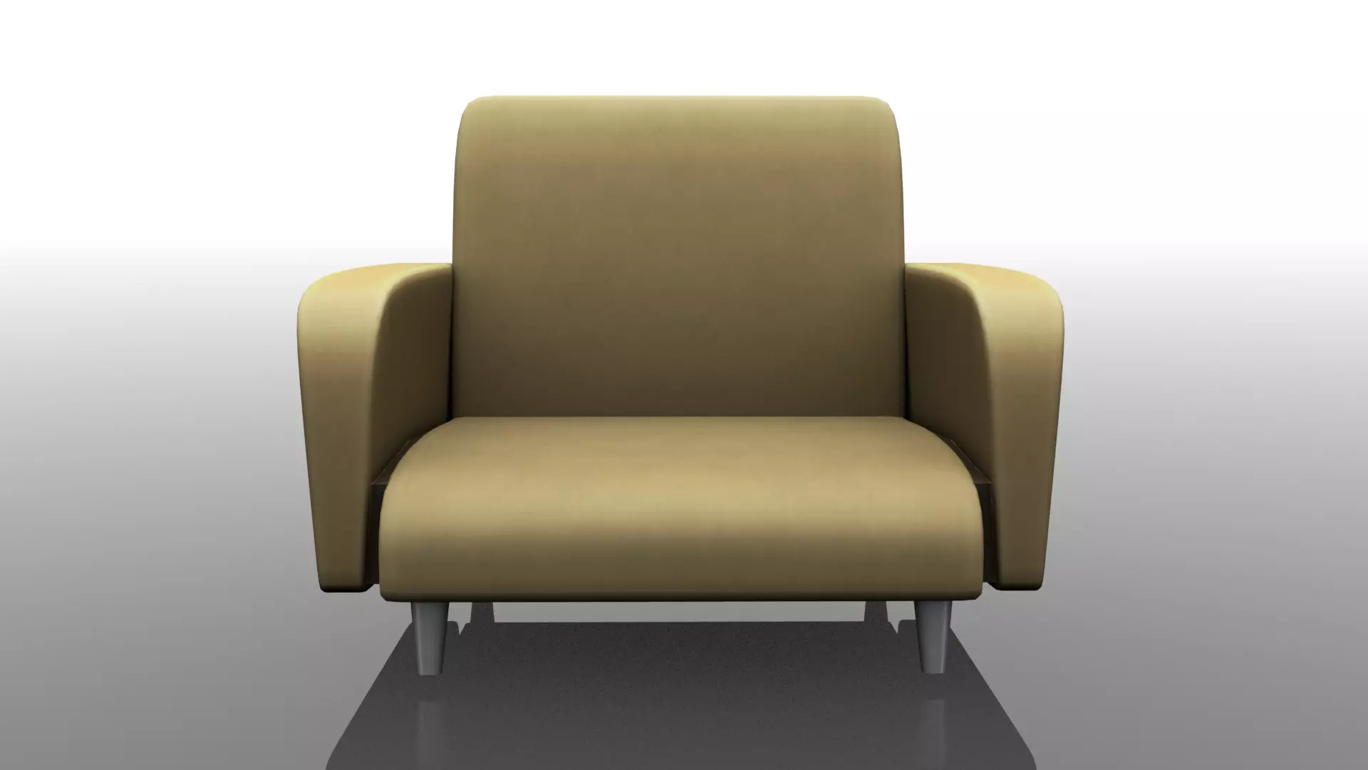 Sofa for game and animation 3D model
