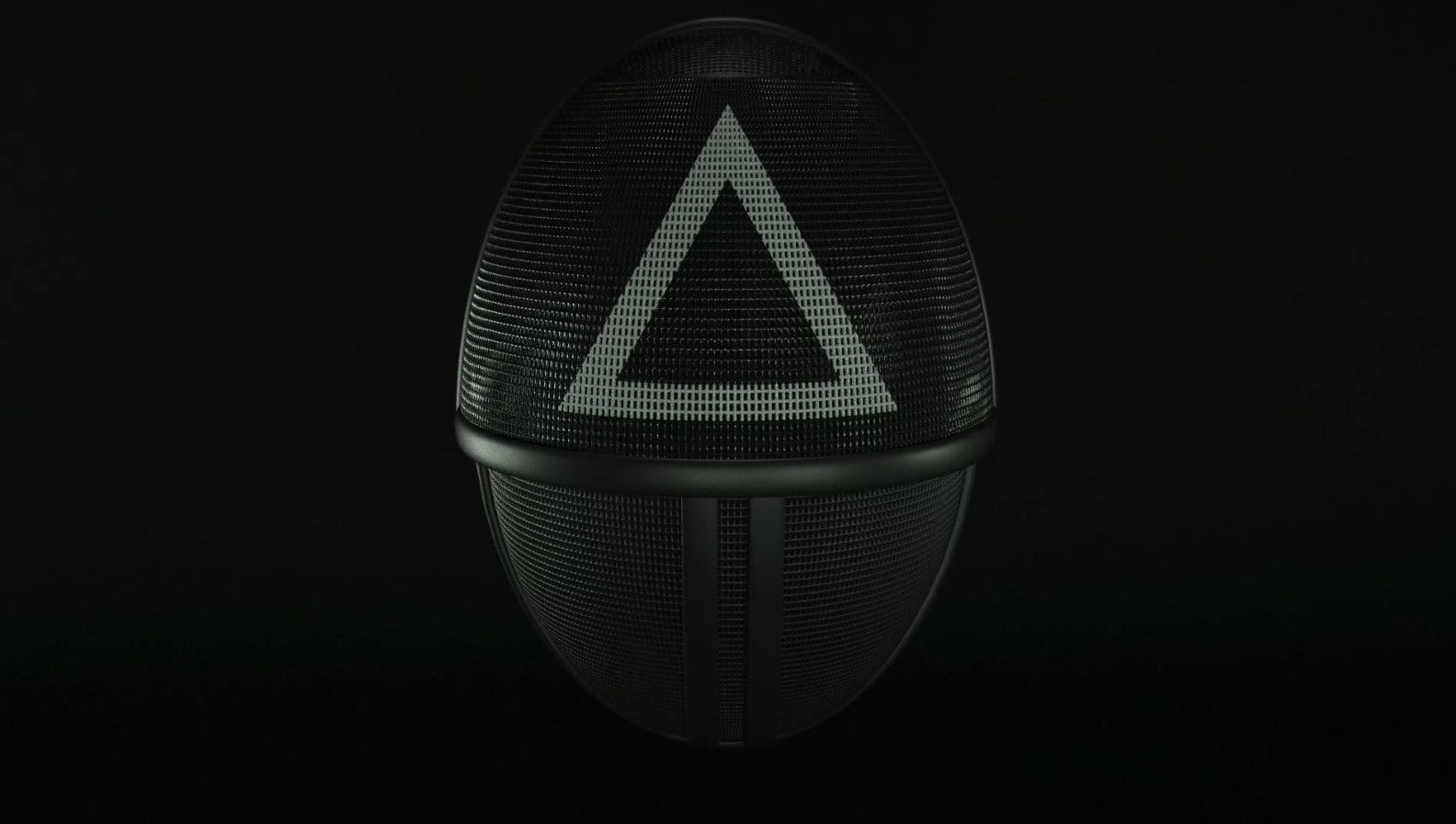 Squid Game MASK high quality 3D fbx and obj 3D model_4