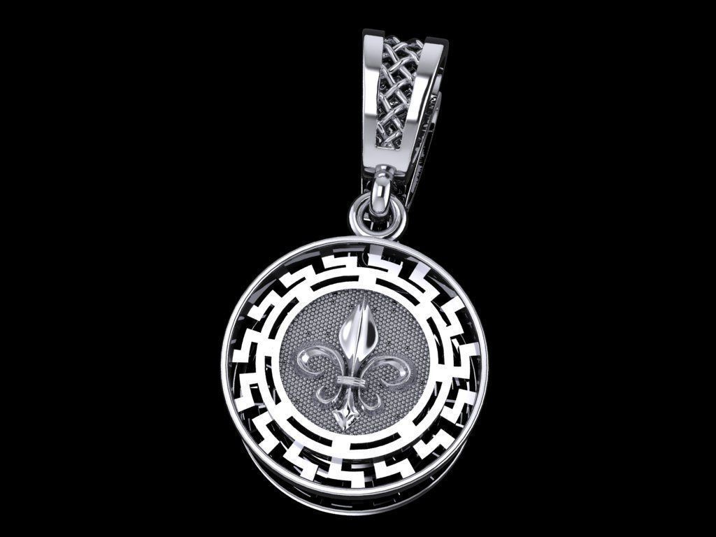 snake pendant Free 3D print model_3