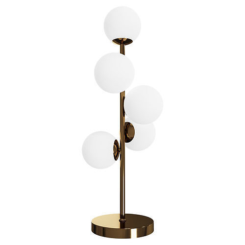 TABLE LAMP BALLS 3D model