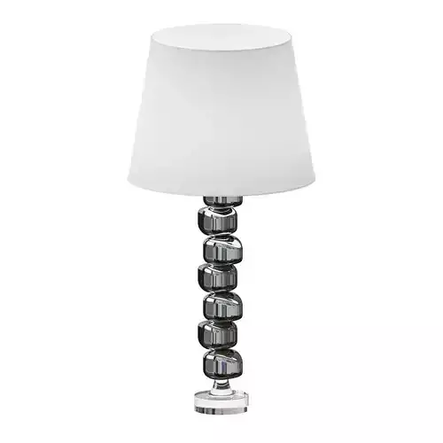 TABLE LAMP WHITE ABAJUR 3D model
