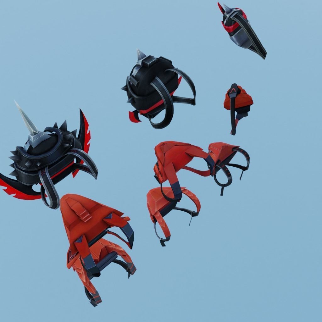 bag 9x Cobra Guardian Legendary Cobra Cobra Guardian 3D model_2