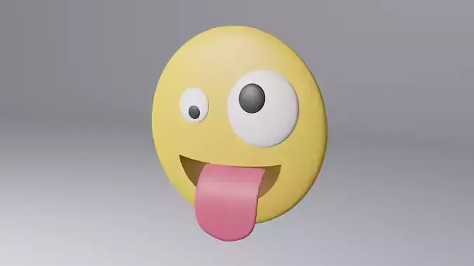 Silly Emoji Free 3D model