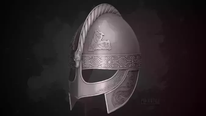 Eowyn helmet - Lord of the Rings 3D print model