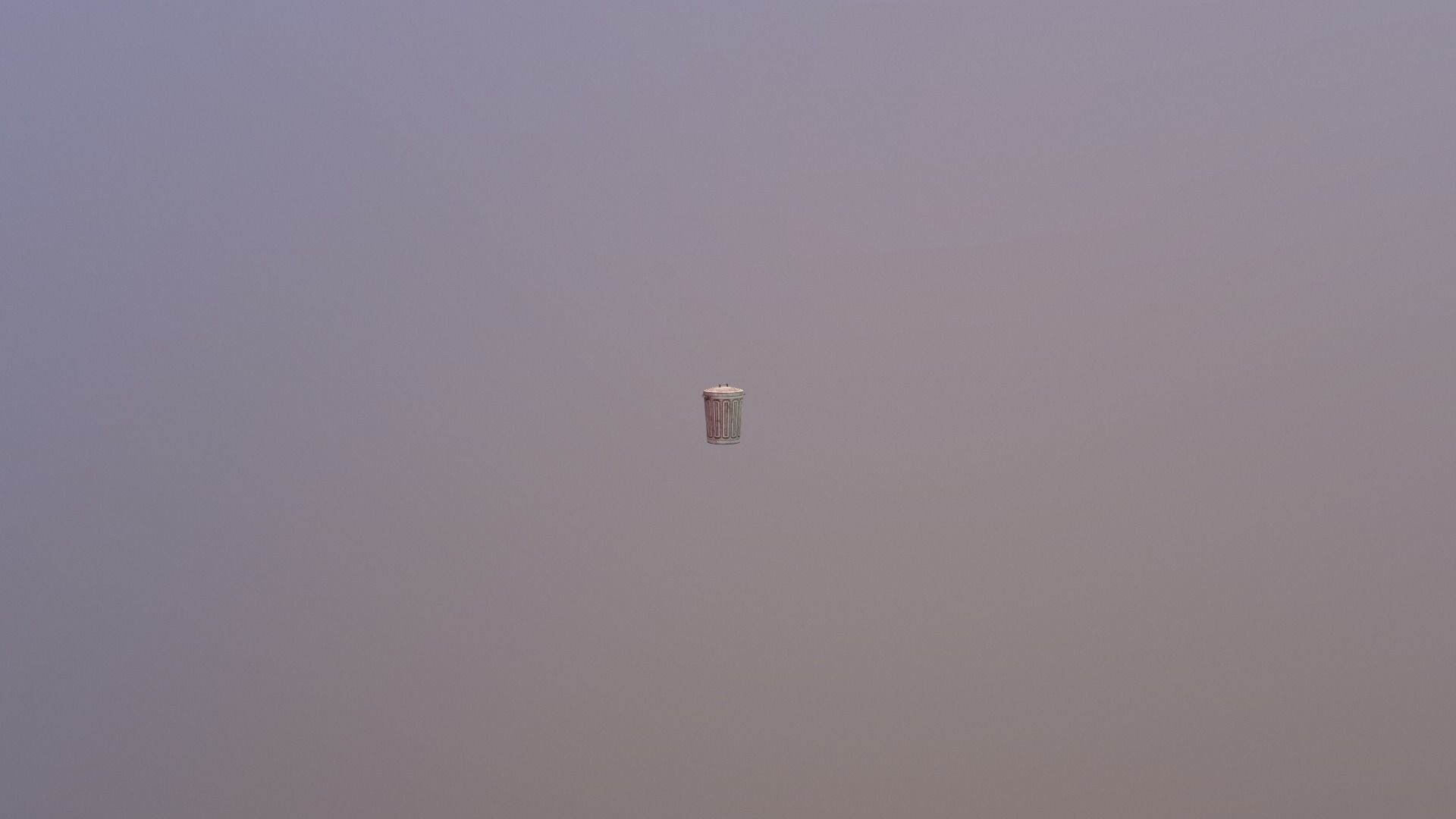 TrashCan trash can Free low-poly 3D model_12