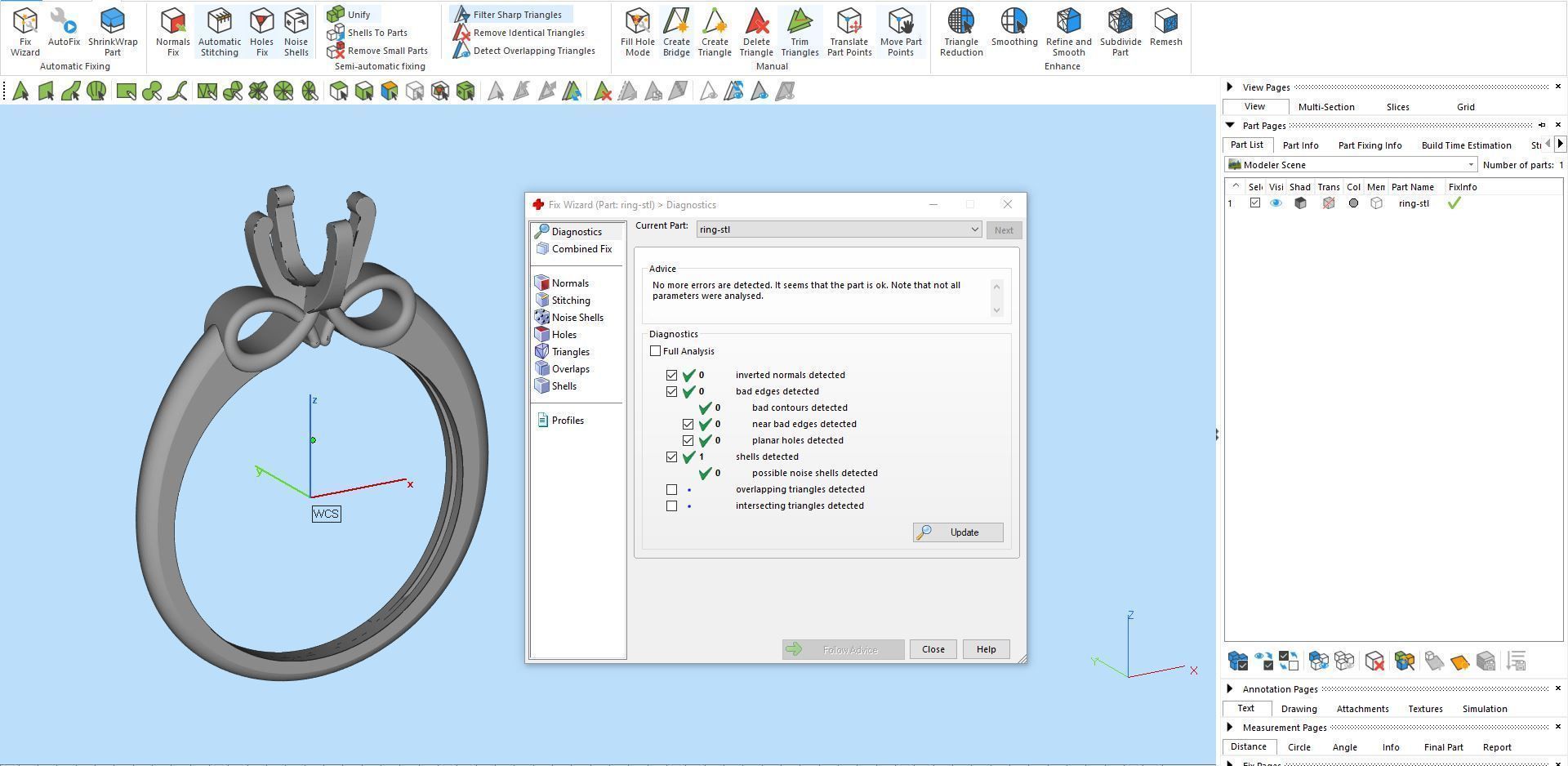 Solitaire ring H 3D print model_13