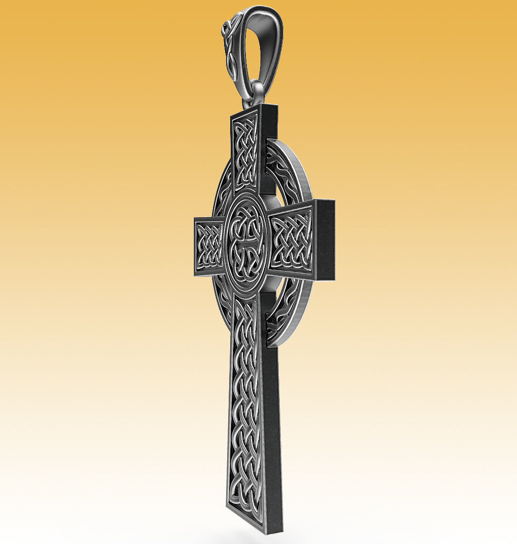 Cross Celtic 3D print model_1