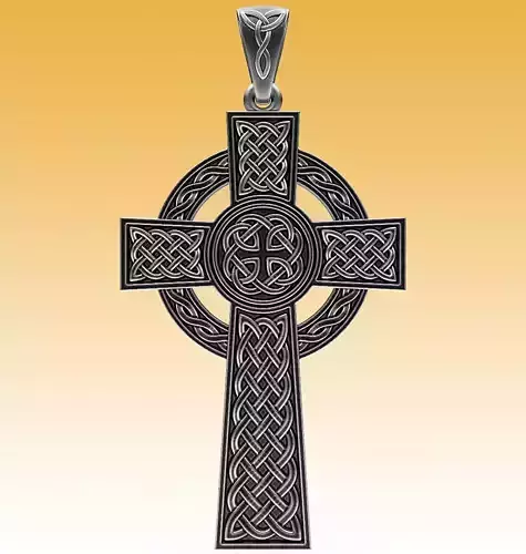 Cross Celtic 3D print model