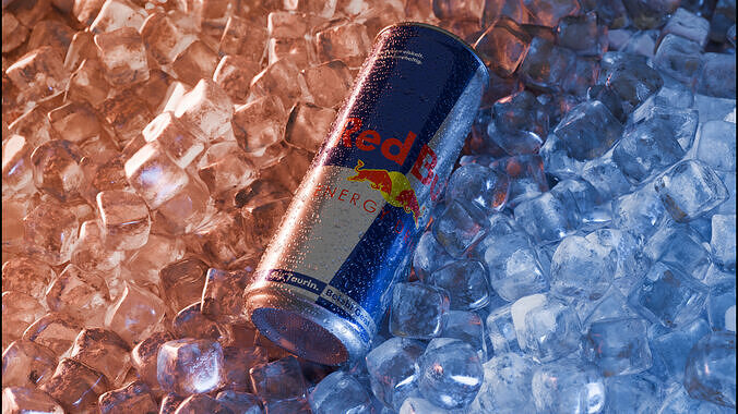 Red Bull Drink 3D model