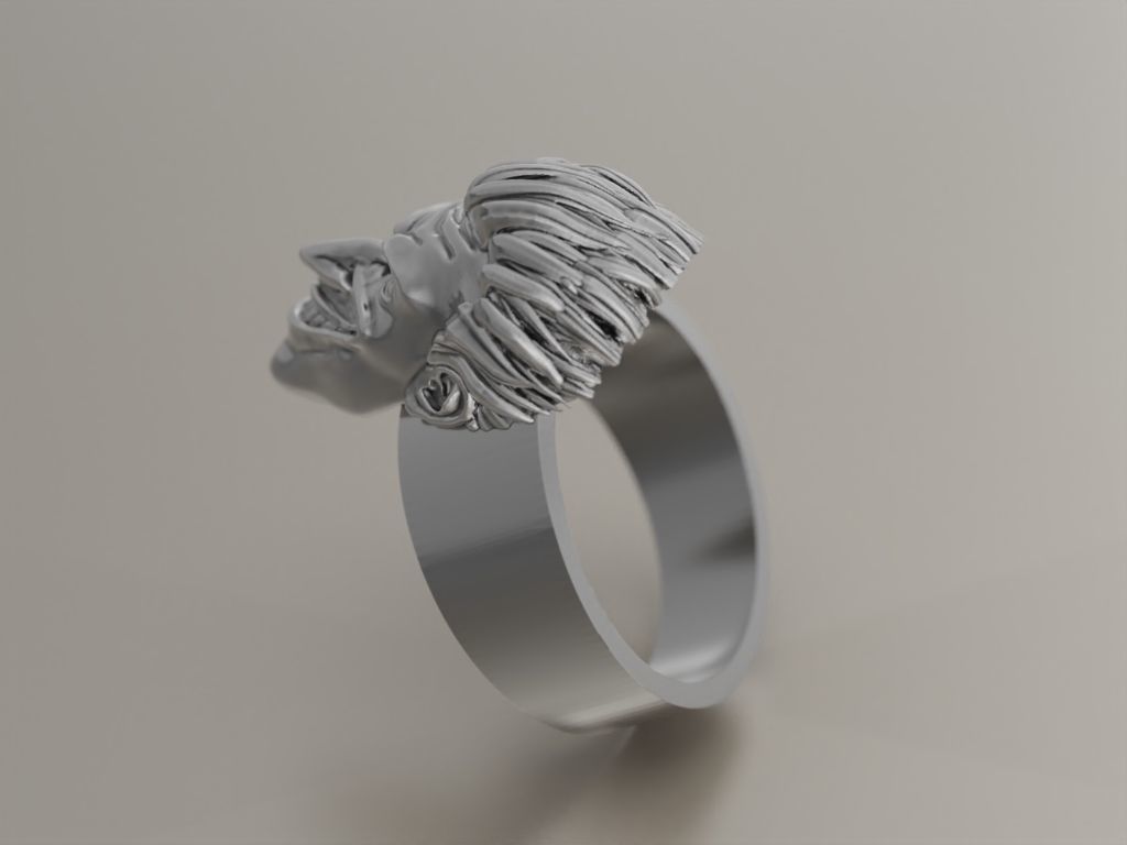 Ring Joker Face 3D print model_10