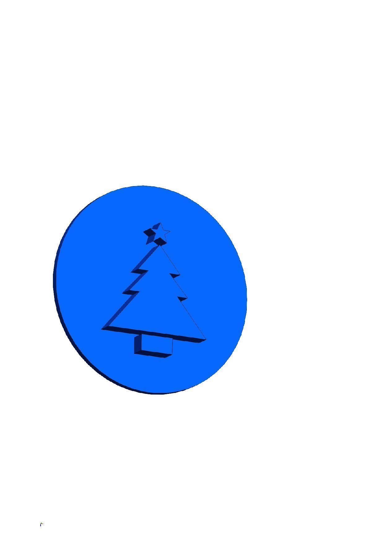 Christmas and Gingerbread cookie stamps and cutters 3D print model_17