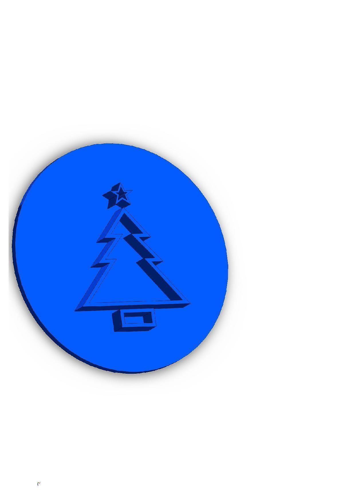 Christmas and Gingerbread cookie stamps and cutters 3D print model_16