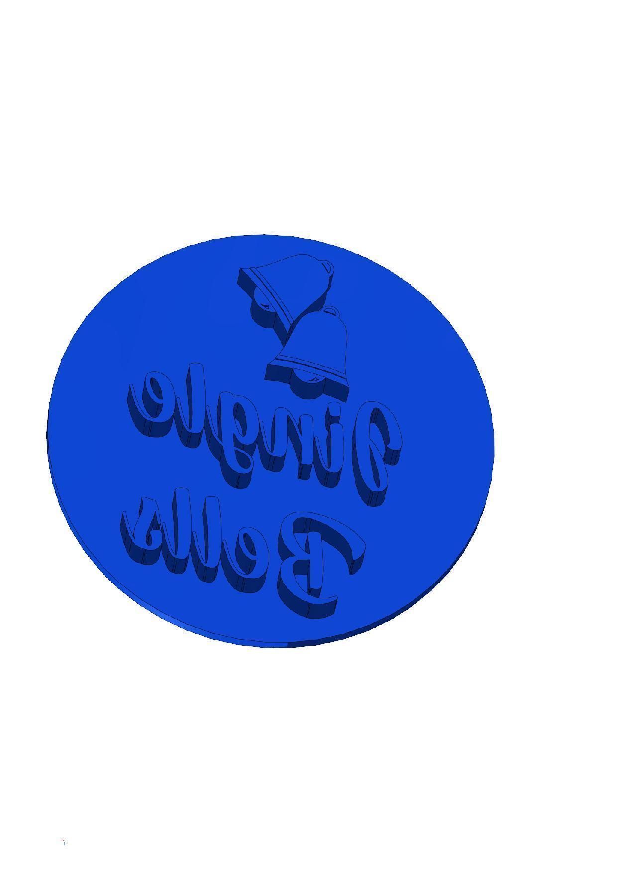 Christmas and Gingerbread cookie stamps and cutters 3D print model_18