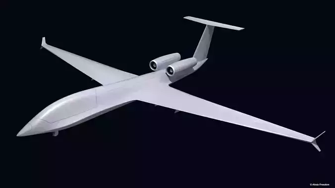 CH-6 UCAV 3D model