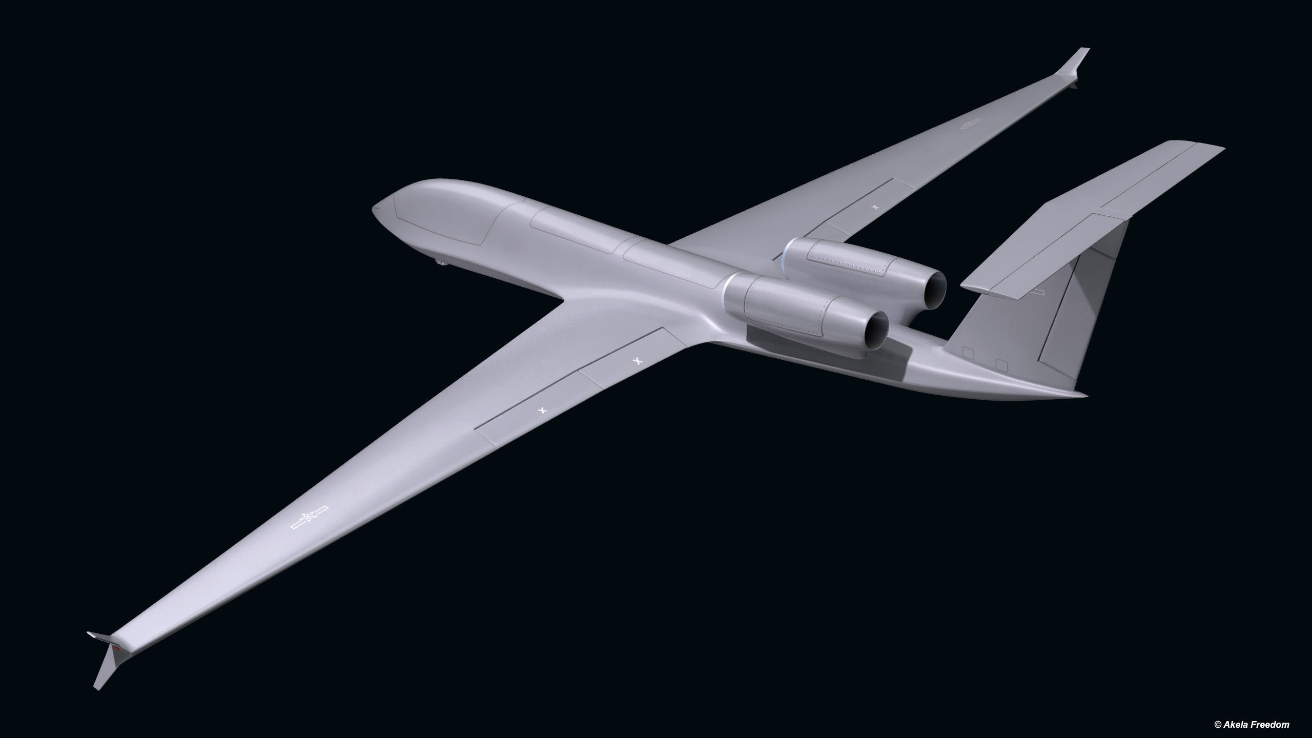 CH-6 UCAV 3D model_3