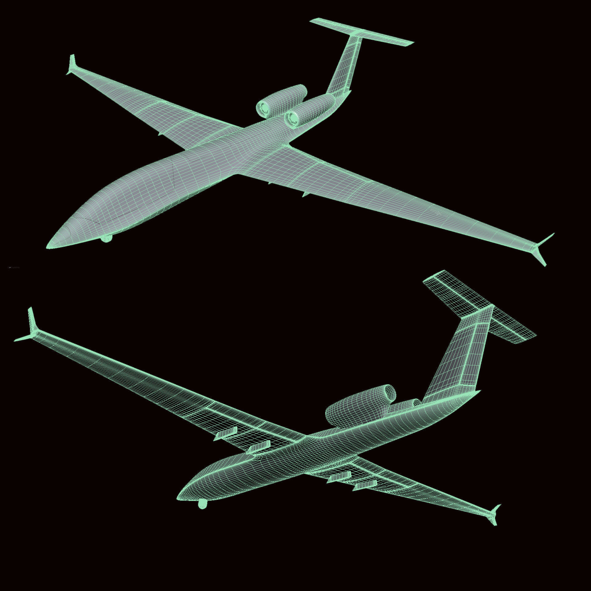 CH-6 UCAV 3D model_9