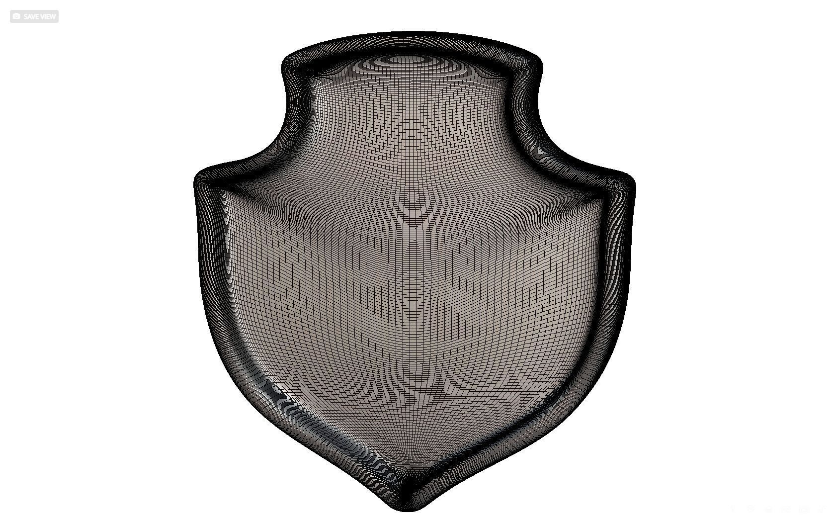 Brooch Shield Fleur de lis 3D print model_23