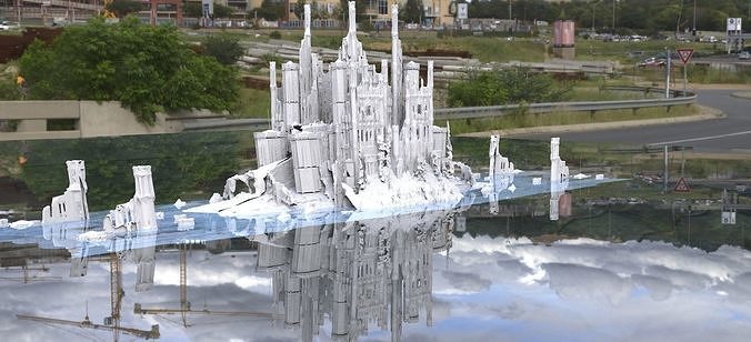 Valhalla Ancient Ruins of Midguard 3 3D model
