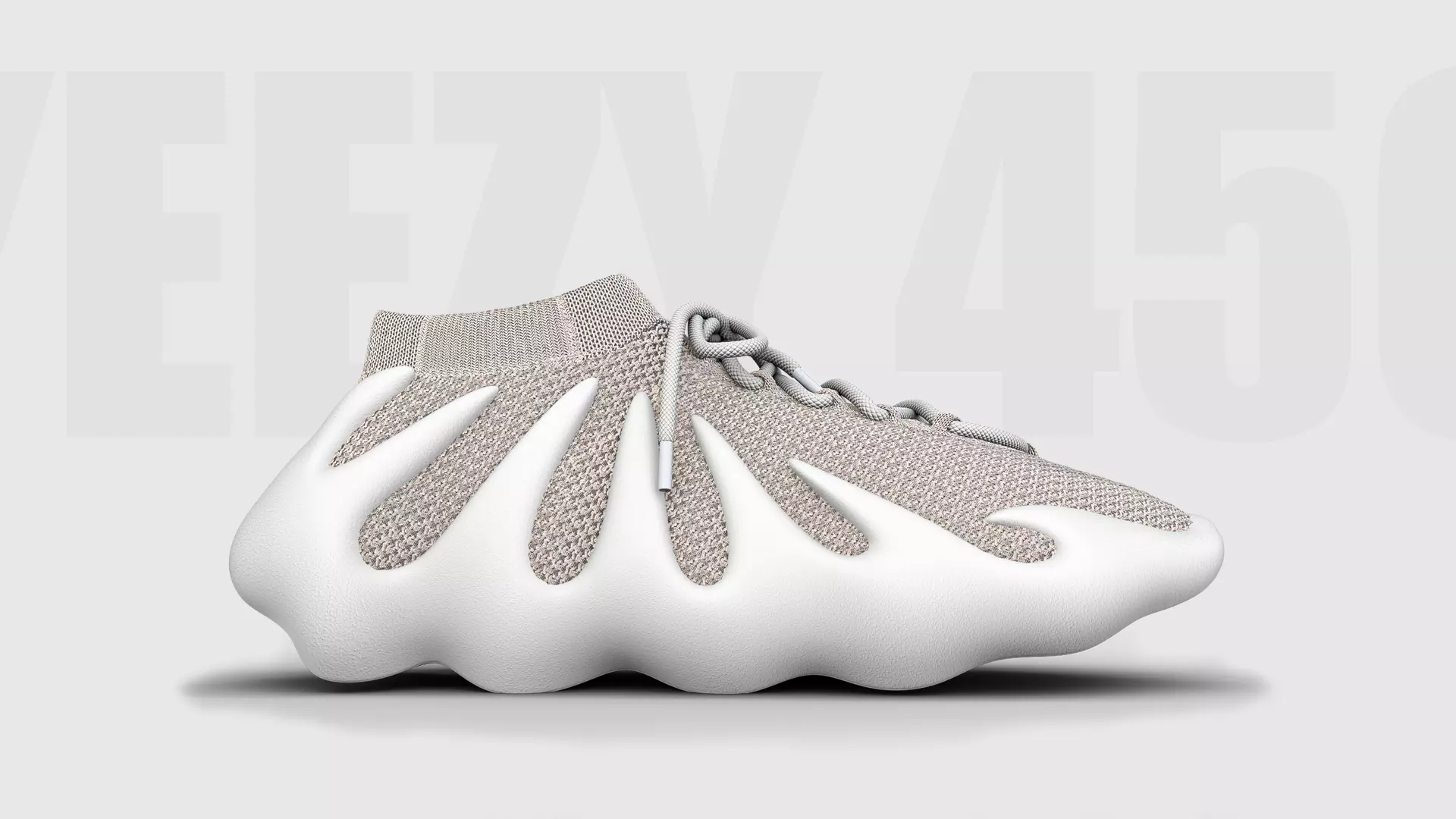 Adidas Yeezy 450 3 colors 3D model