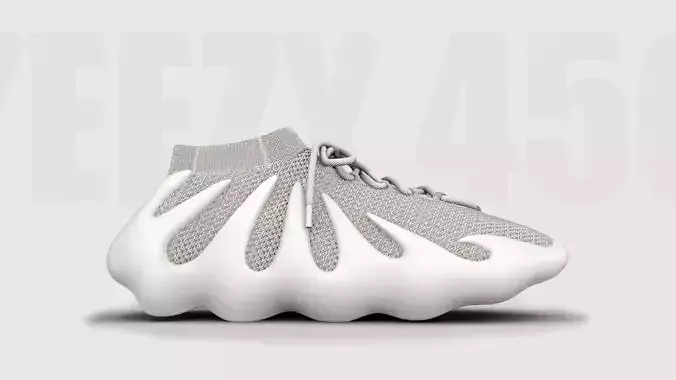  Adidas Yeezy 450 3 colors 3D model