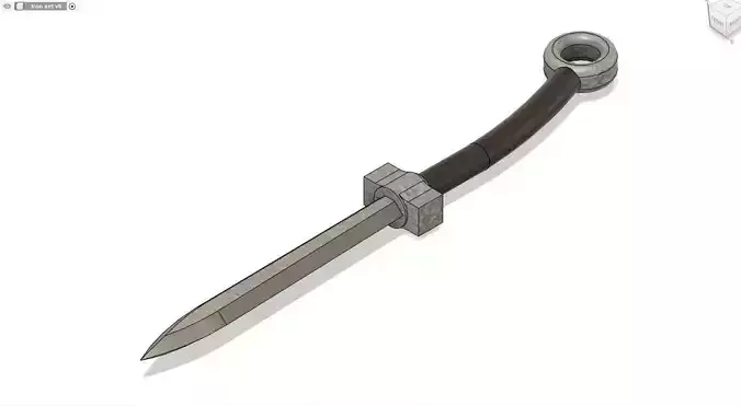 Iron Short Sword 3D print model