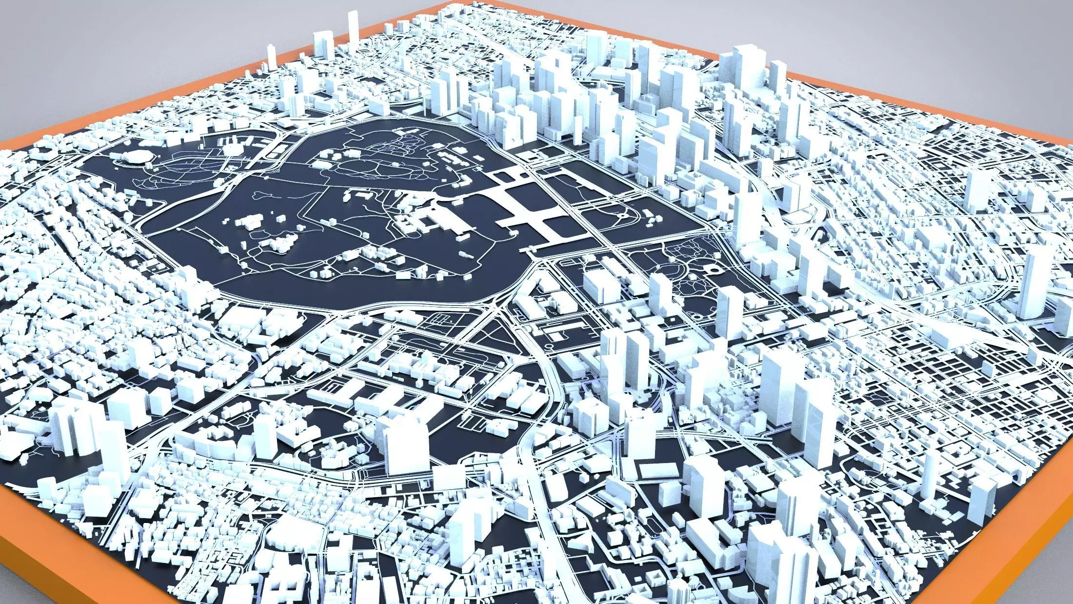 Cityscape Tokyo Japan 3D model_0