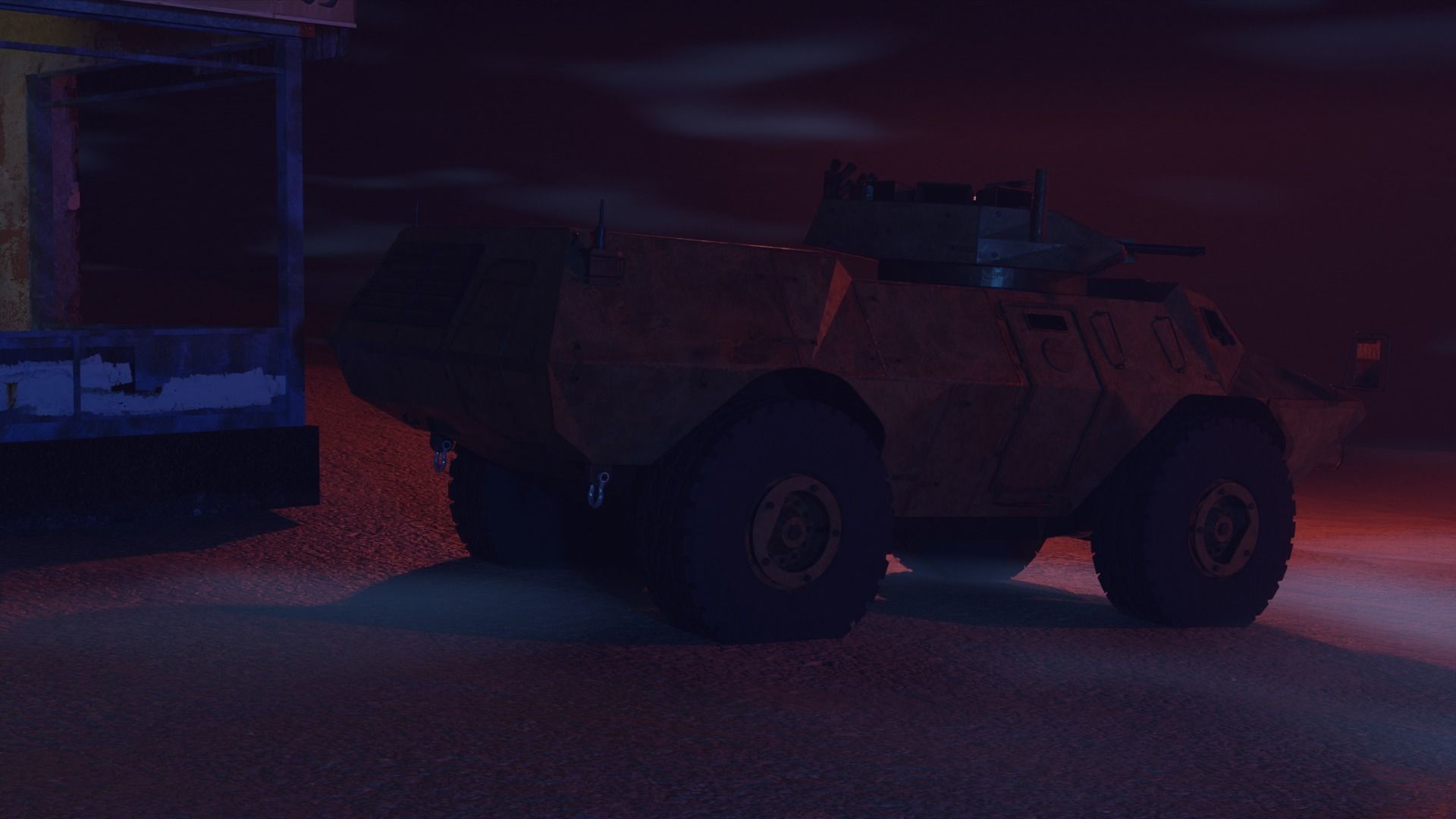 3D model M117 Guardian Armored Security Vehicle VR / AR / low-poly ...