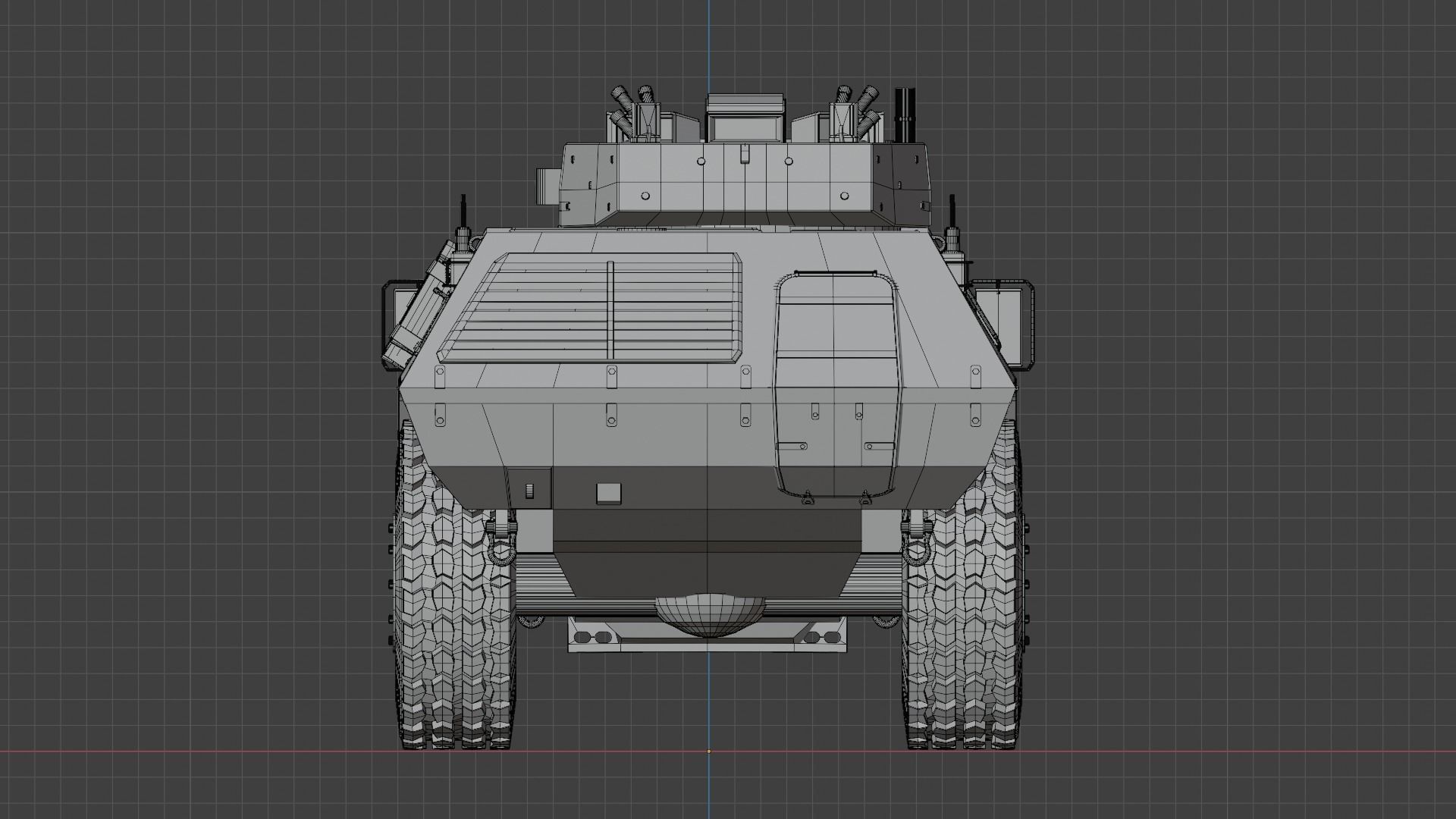 3D model M117 Guardian Armored Security Vehicle VR / AR / low-poly ...