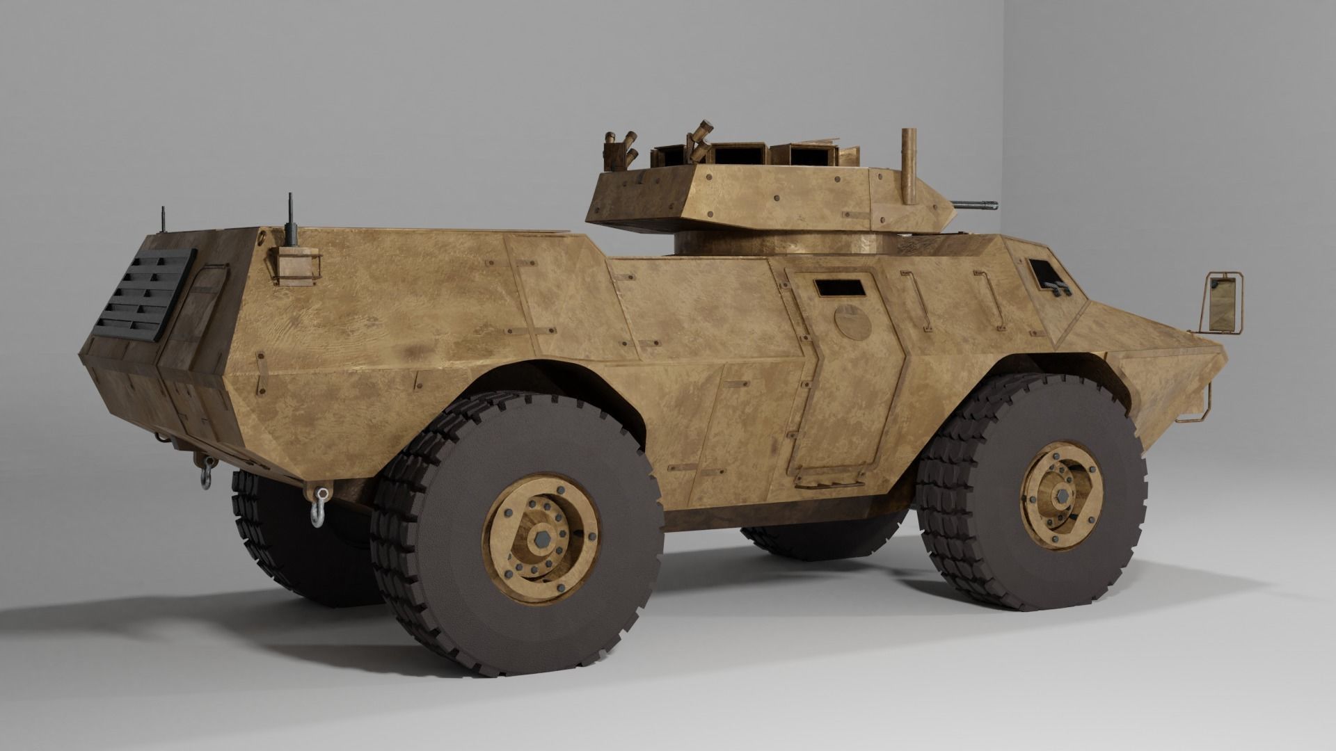 3D model M117 Guardian Armored Security Vehicle VR / AR / low-poly ...