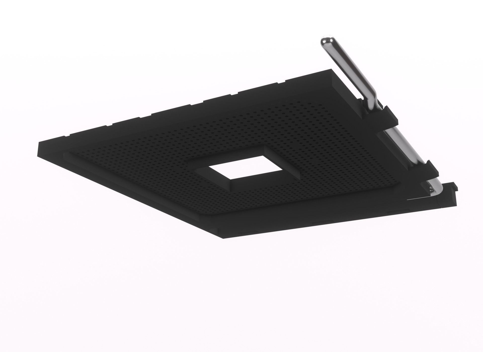 AM4 CPU Socket 3D model_6