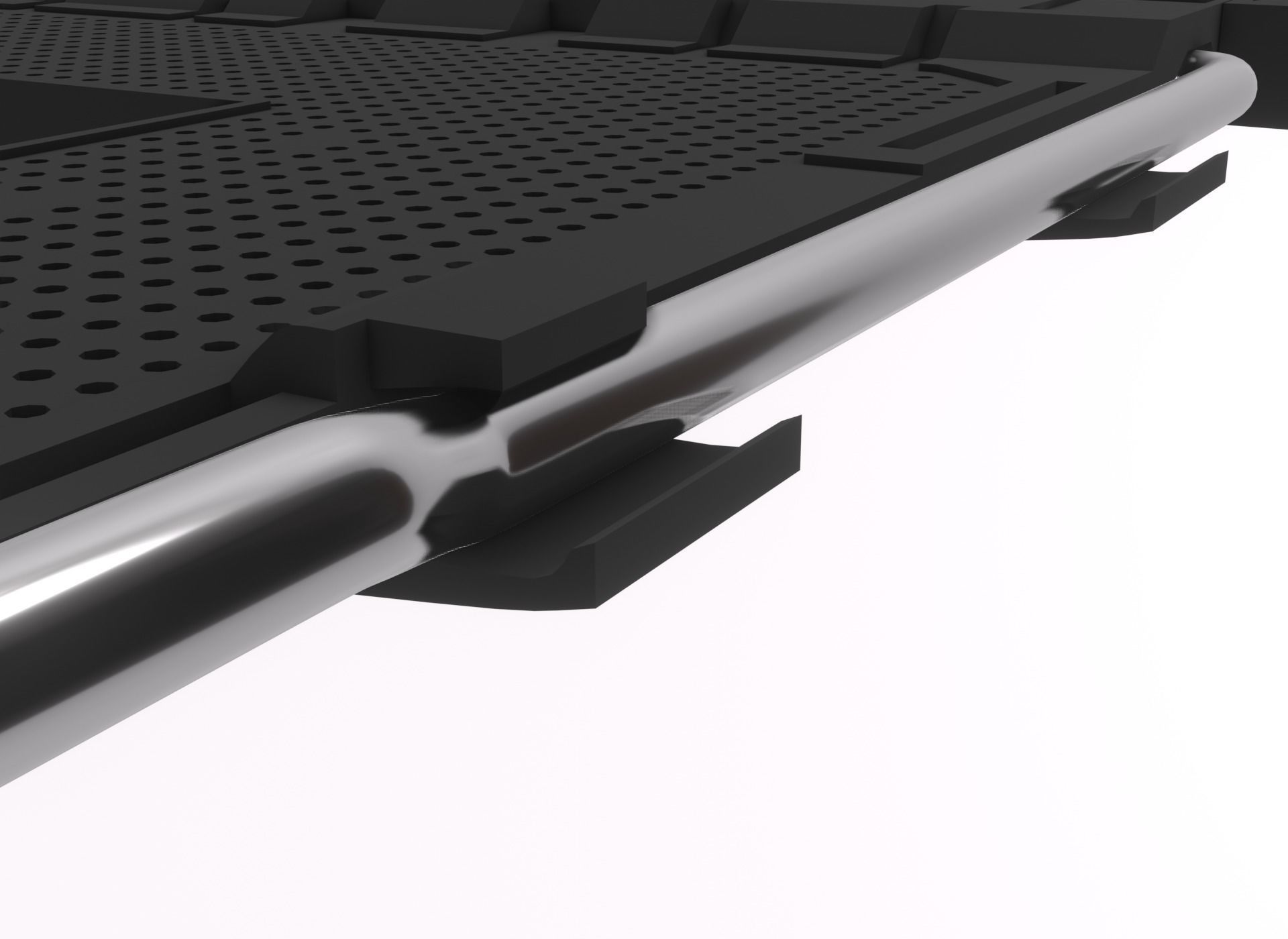 AM4 CPU Socket 3D model_8