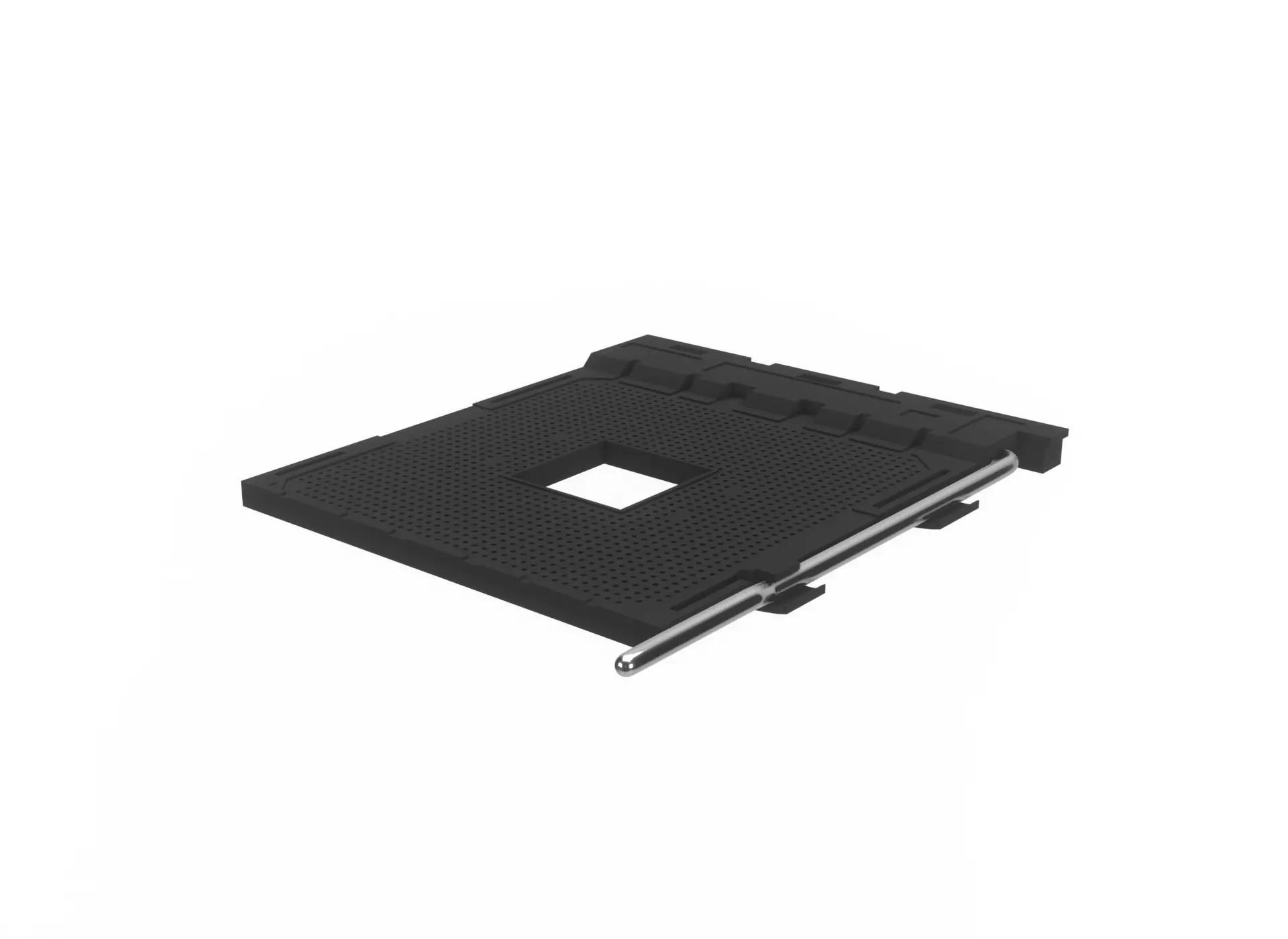 AM4 CPU Socket 3D model_0