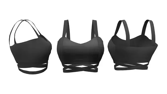 Crop Top With Straps