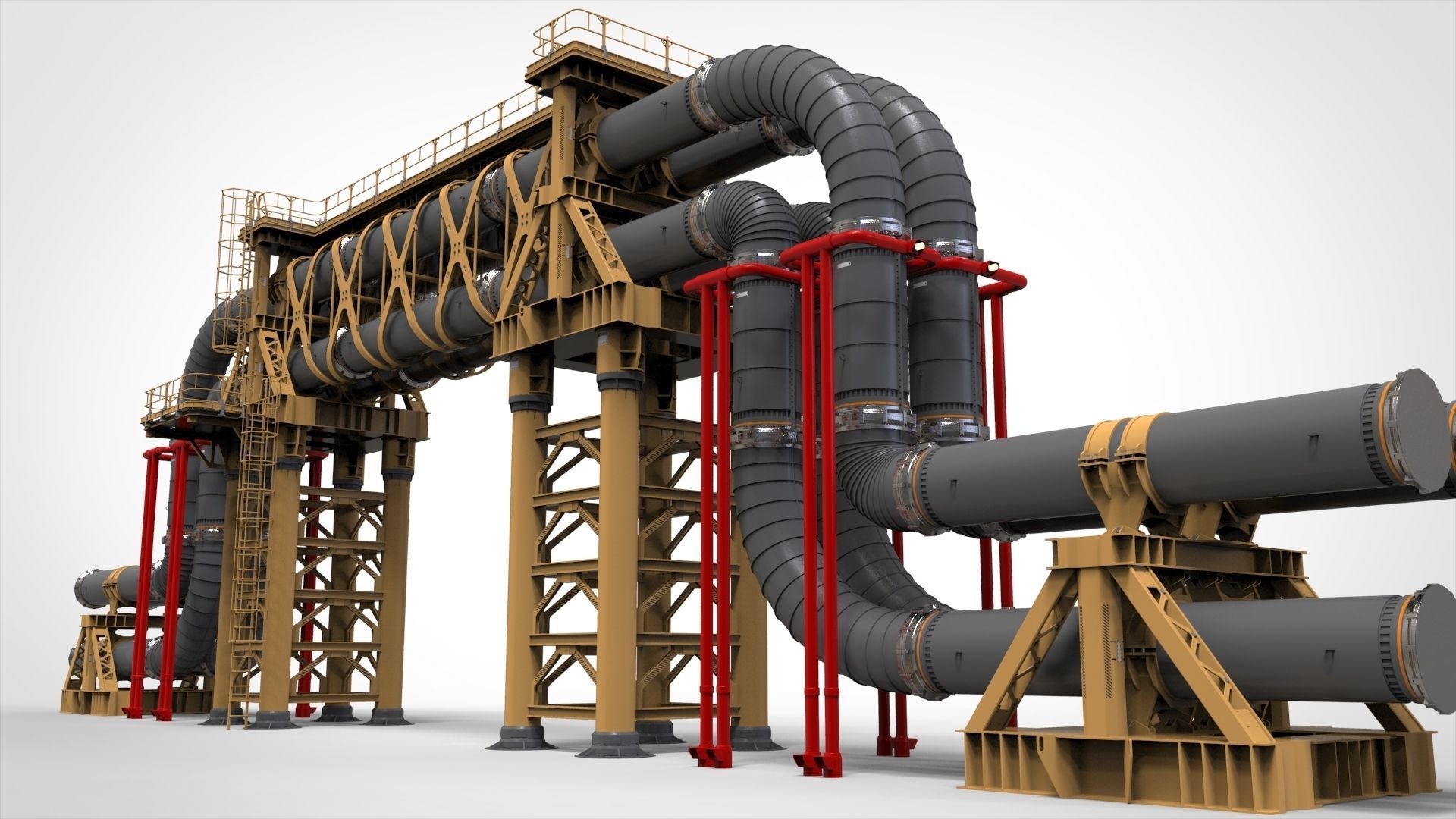 Sci Fi Modular Environment 15 3D model_4