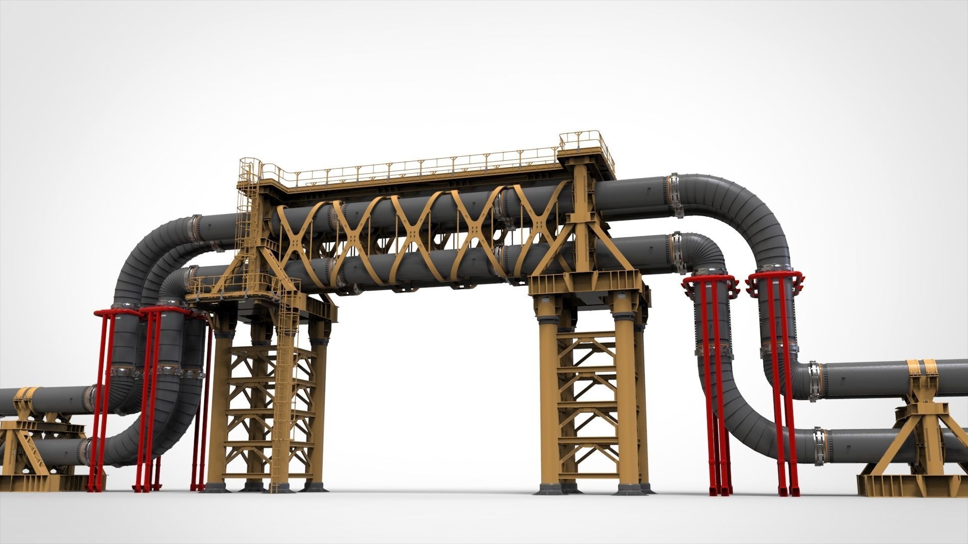 Sci Fi Modular Environment 15 3D model_2