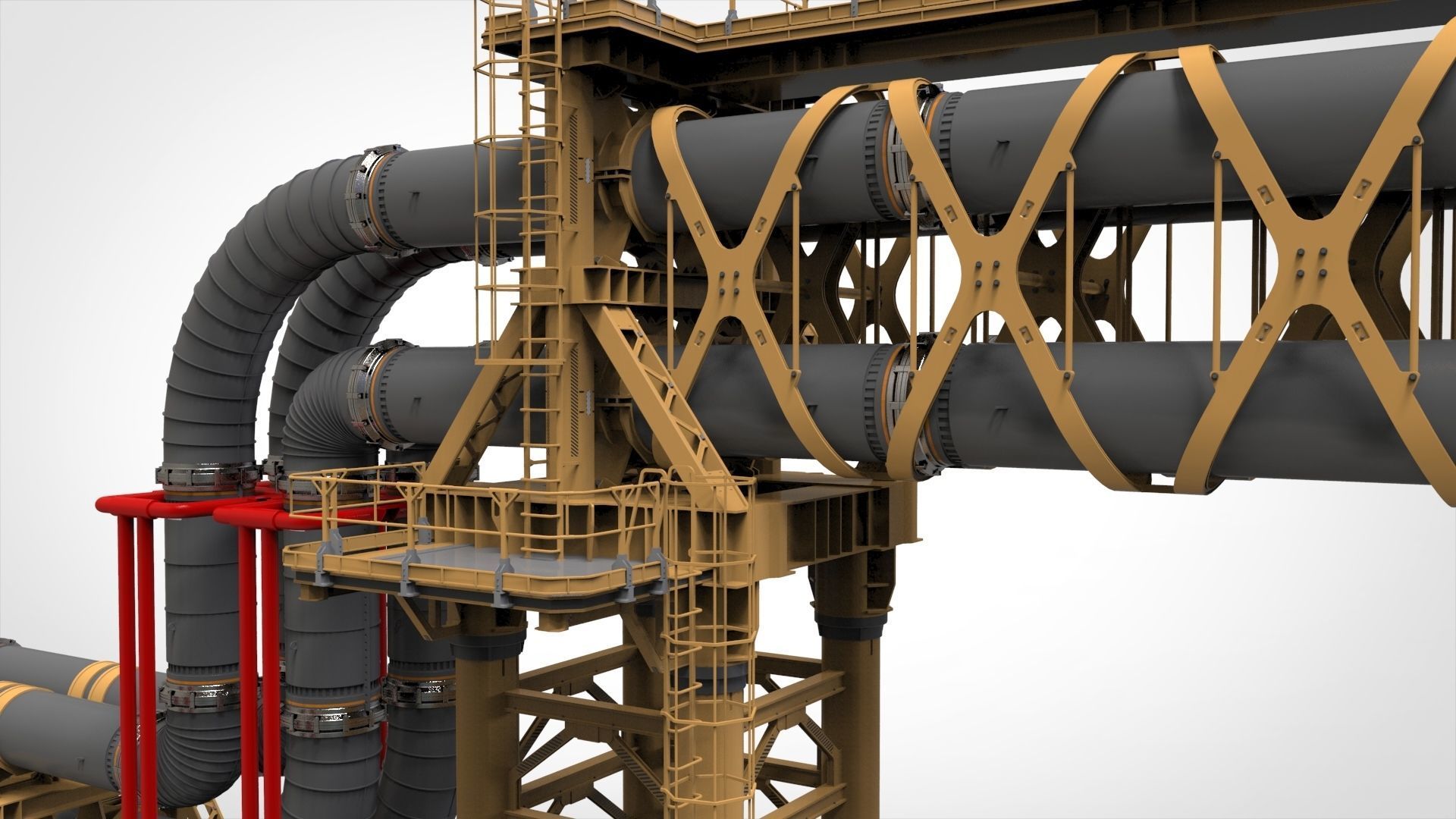 Sci Fi Modular Environment 15 3D model_7