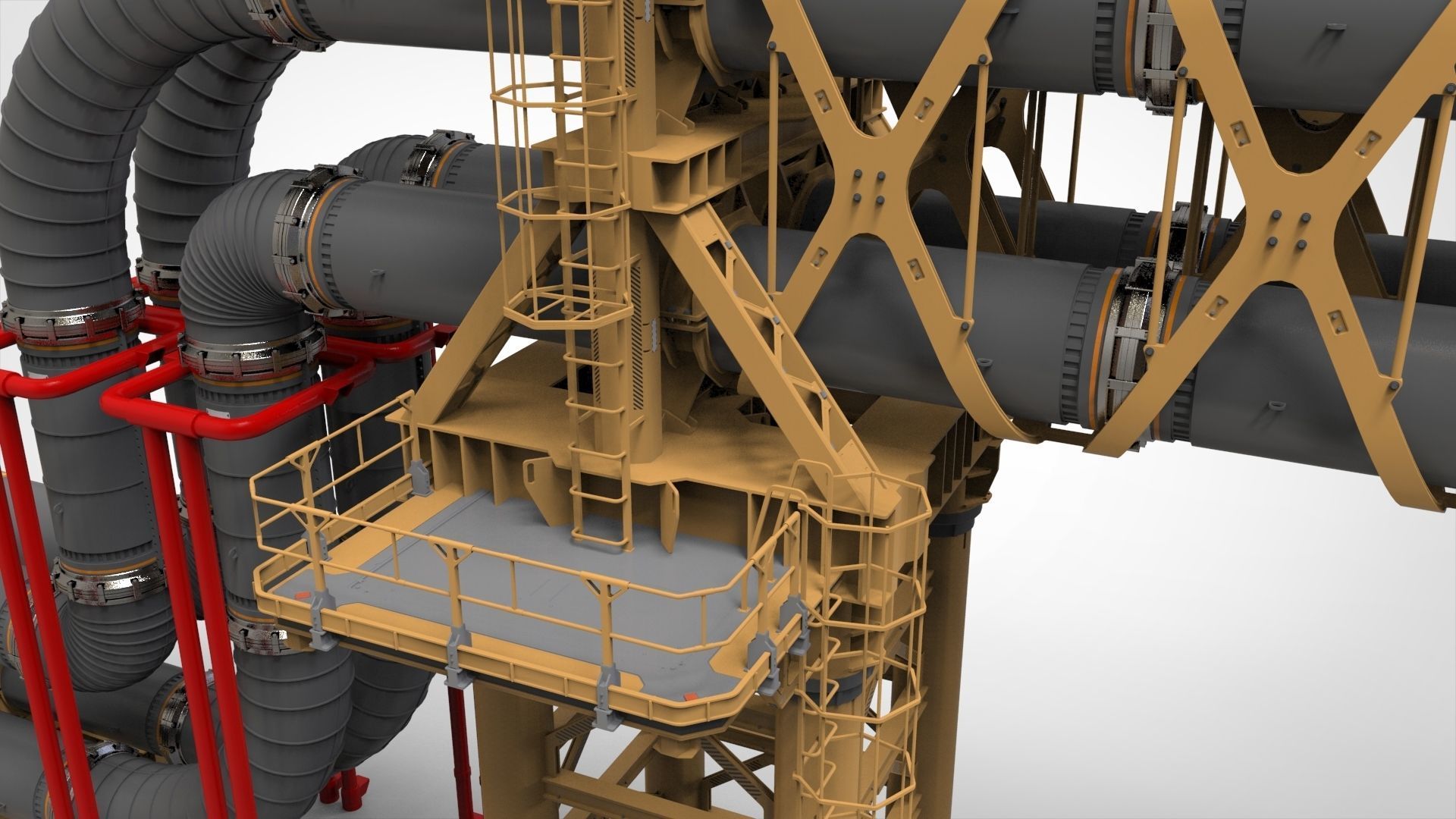 Sci Fi Modular Environment 15 3D model_8