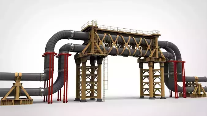 Sci Fi Modular Environment 15 3D model