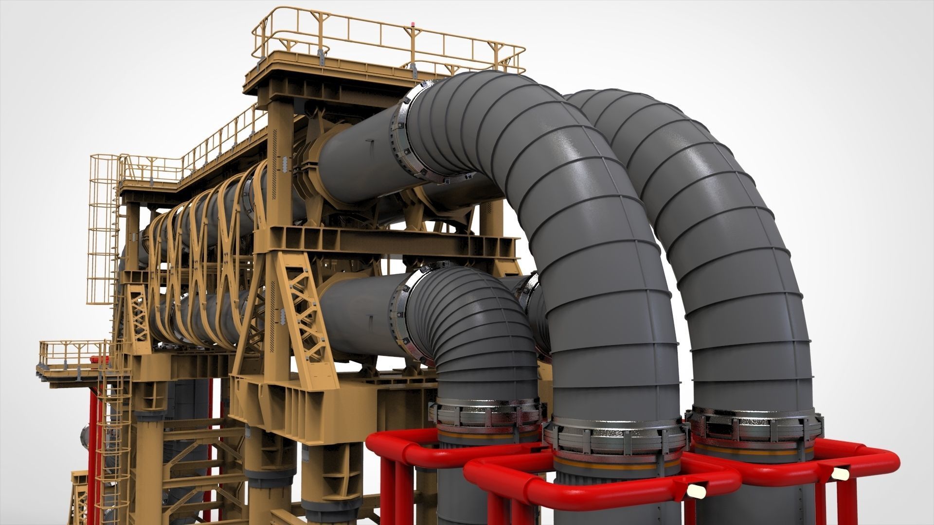 Sci Fi Modular Environment 15 3D model_13