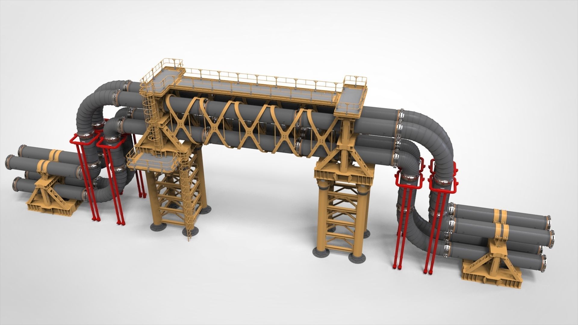 Sci Fi Modular Environment 15 3D model_3