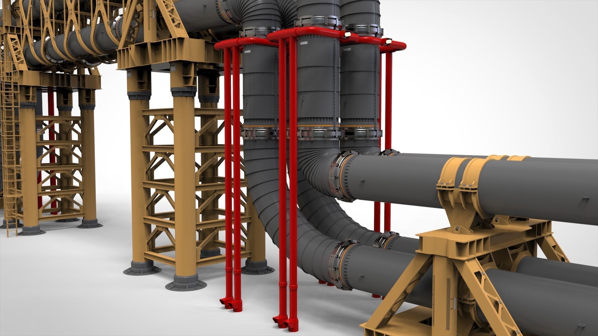 Sci Fi Modular Environment 15 3D model_14