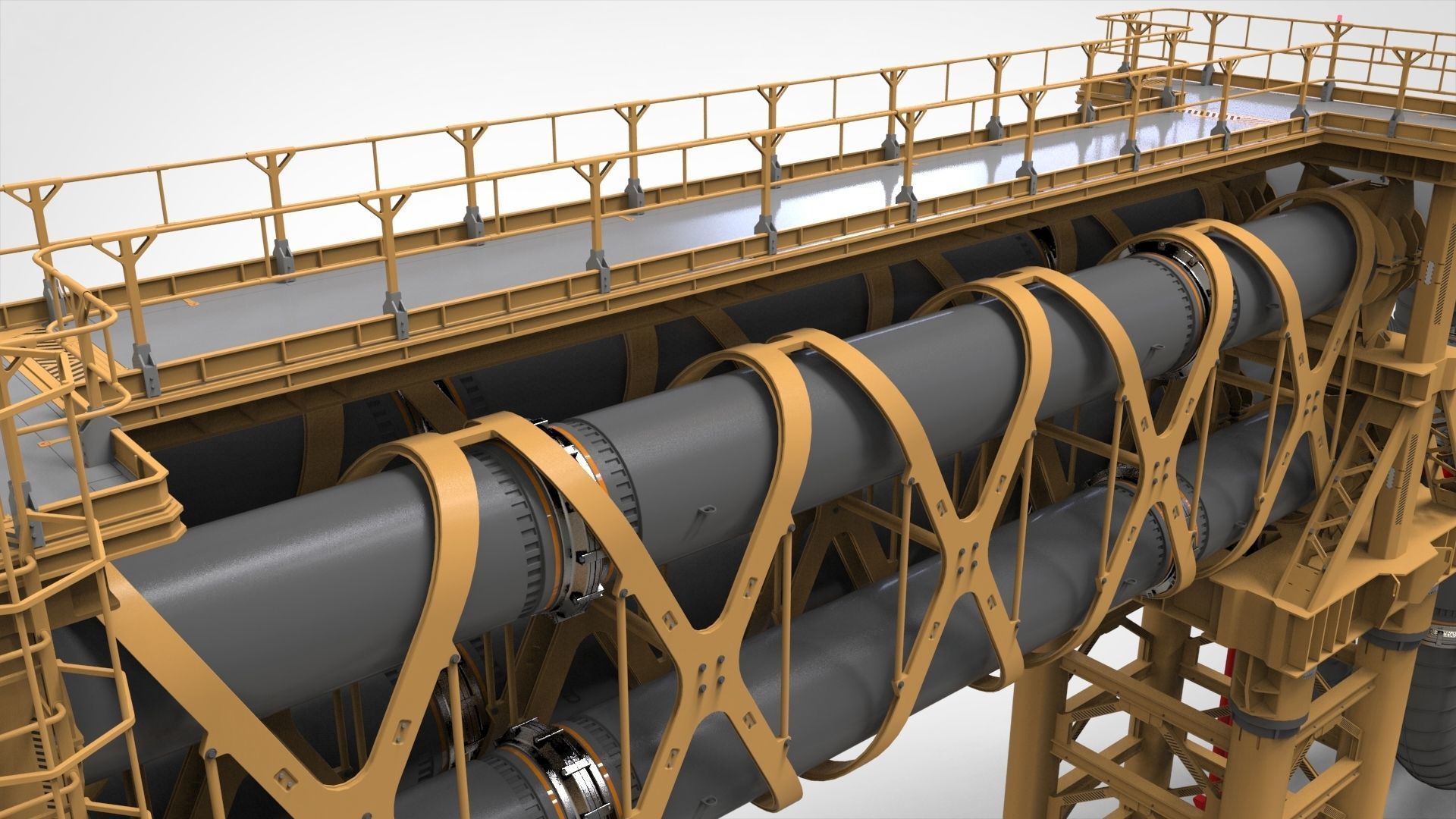 Sci Fi Modular Environment 15 3D model_10