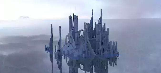  Midguard sunken ruins 3D