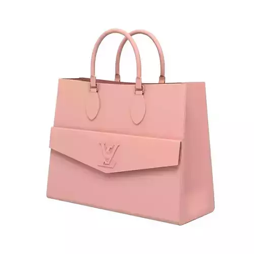 Louis Vuitton Lockme PM Tote Bag Pink