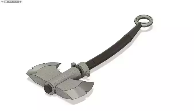 Iron Axe 3D print model