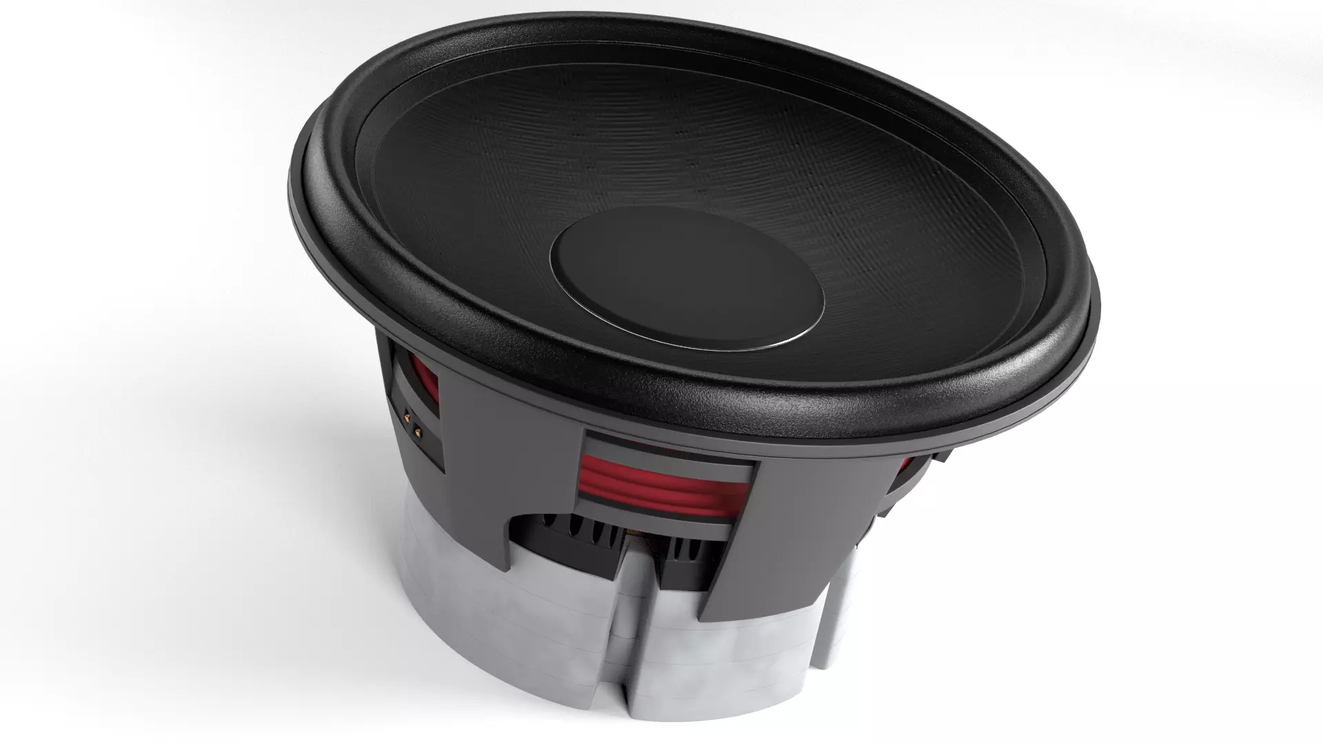 Subwoofer Speaker 3D model_0