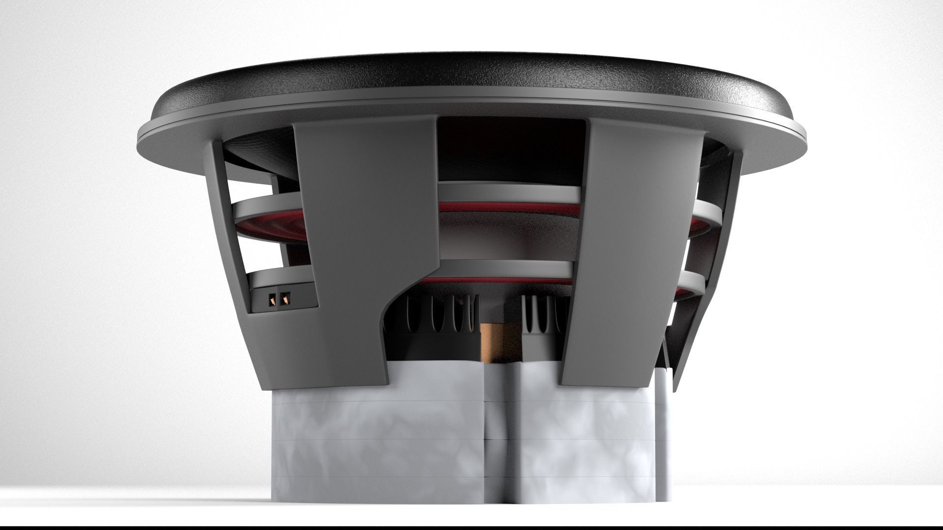 Subwoofer Speaker 3D model_3