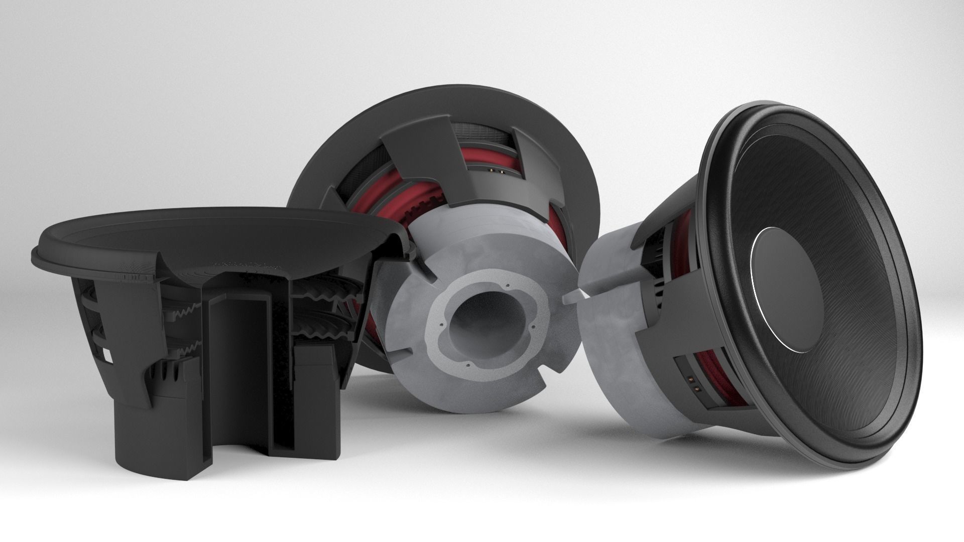Subwoofer Speaker 3D model_2