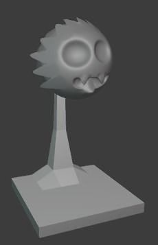 Lion Head 3D print model