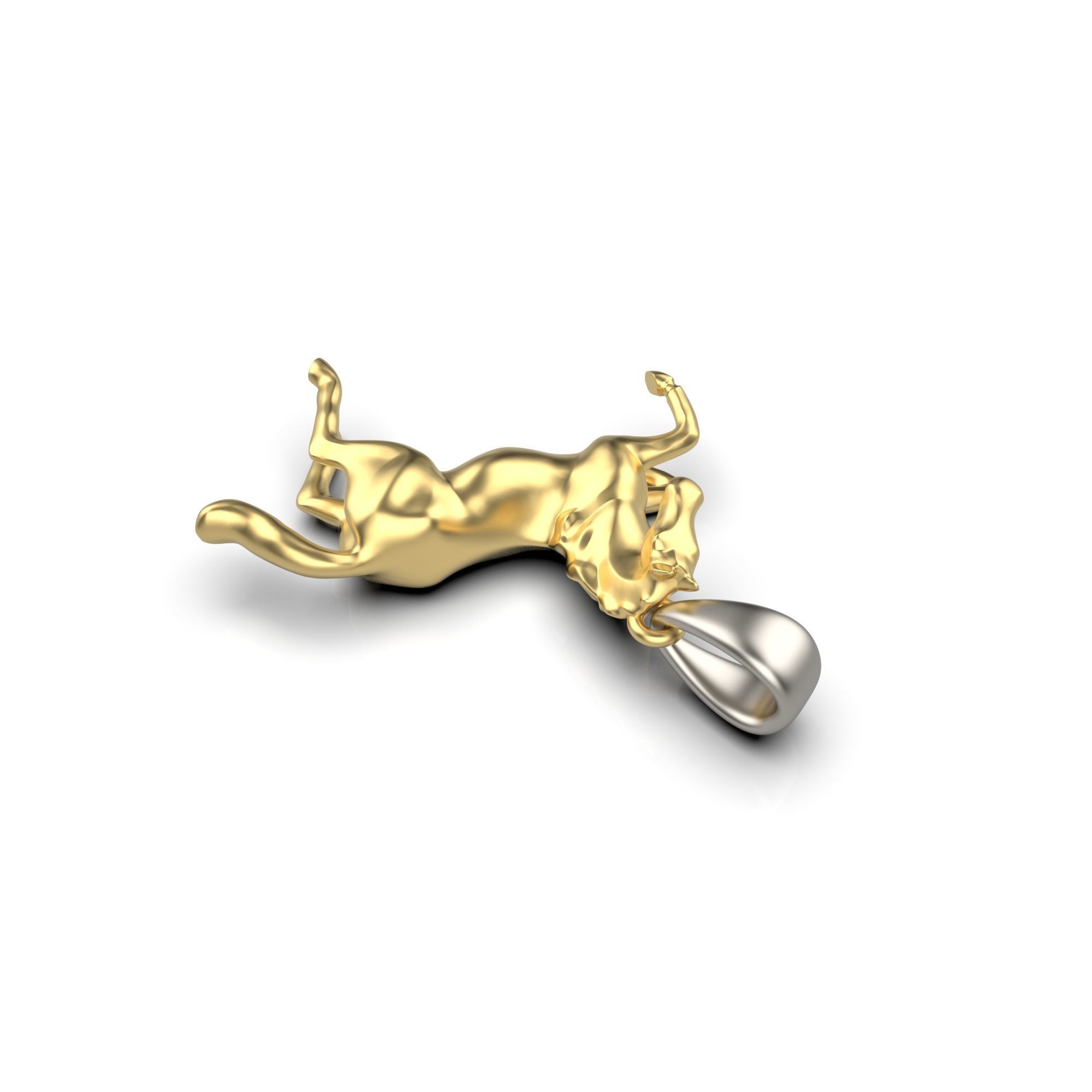 Horse pendant 3D print model_4